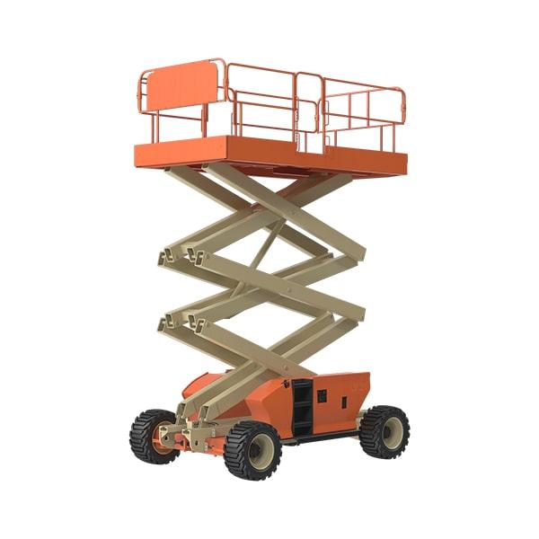 our scissor lifts appropriate for a wide range of construction projects, including painting, electrical work, and maintenance tasks